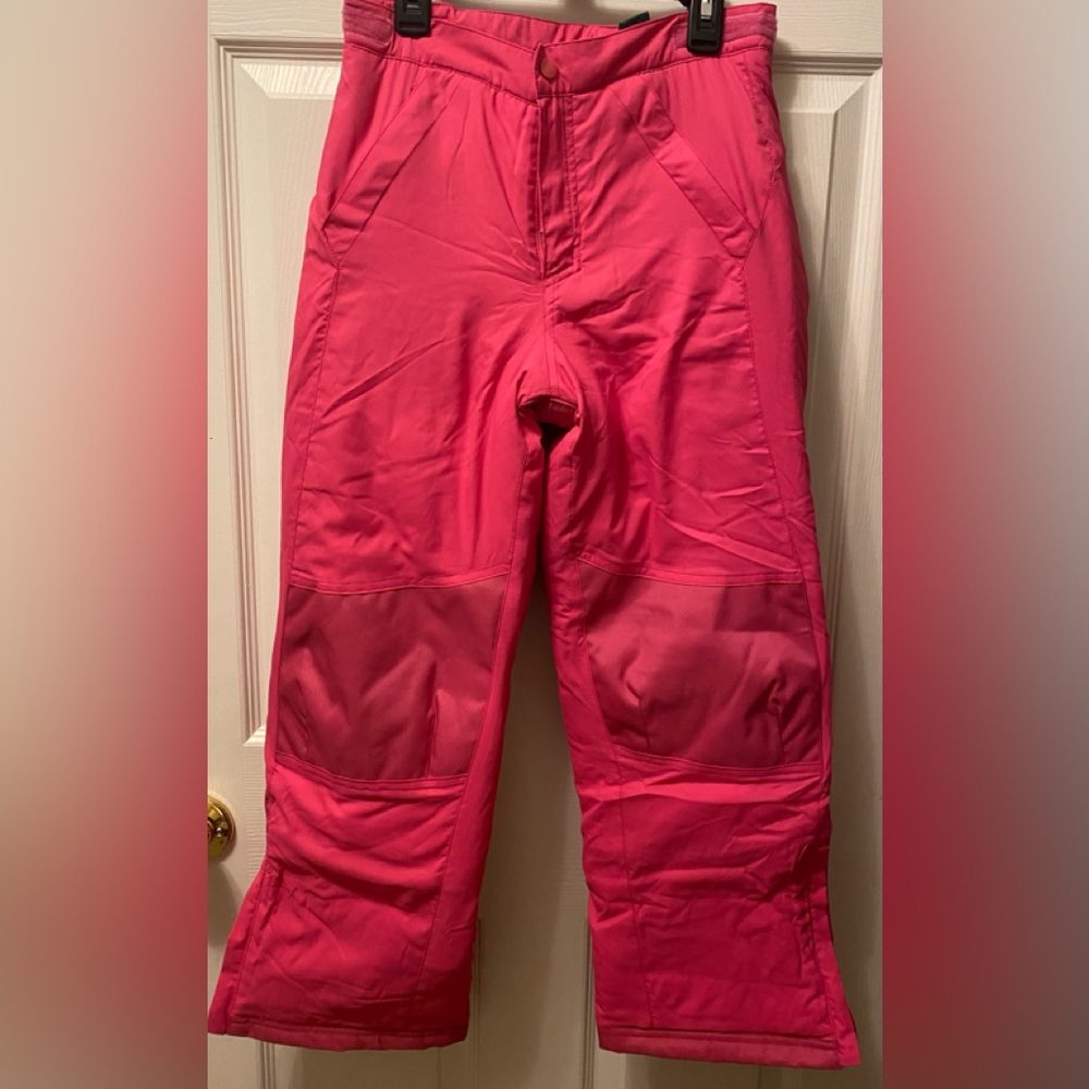 L.L. Bean Pink Snow Pants